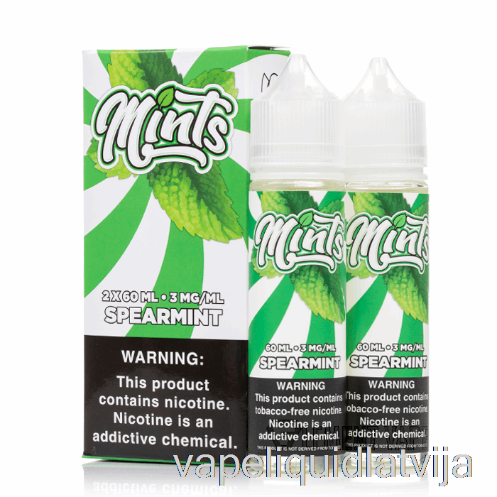 Piparmētra - Mints Vape Co - 120ml 0mg Vape šķidrums